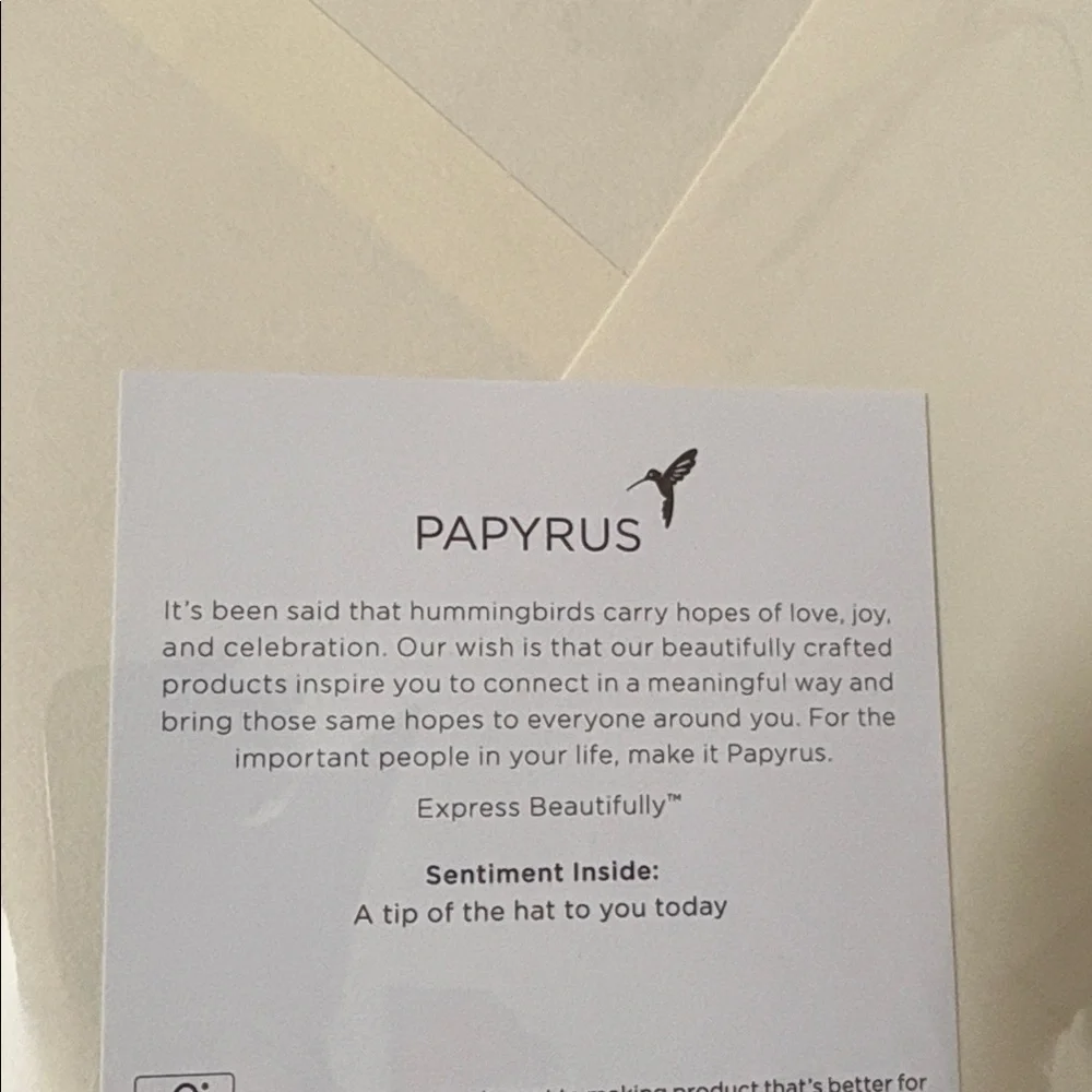🆕Papyrus “Gentleman’s” Embossed Birthday Greeting Card
